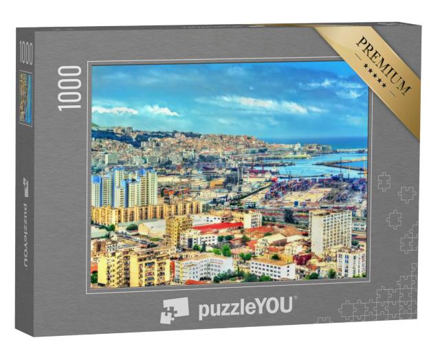 Puzzel 1000 stukjes „Centrum van Algiers, hoofdstad van Algerije“