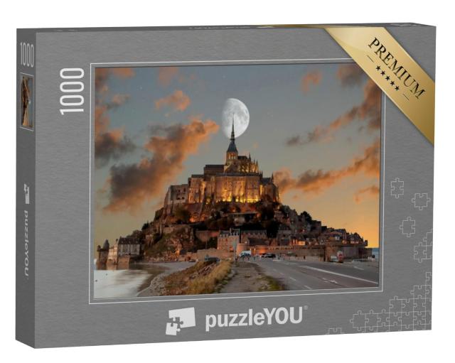 Puzzel 1000 stukjes „Frankrijk, de Mont Saint Michel“