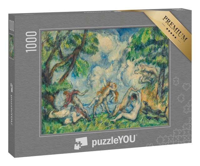 Puzzle 1000 Teile „Paul Cézanne - Der Kampf der Liebe“