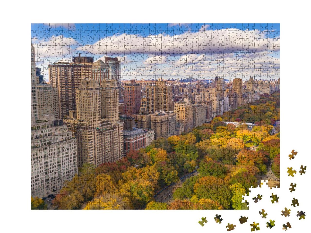 Puzzle 1000 Teile „Der Central Park mitten in Manhattan, New York“