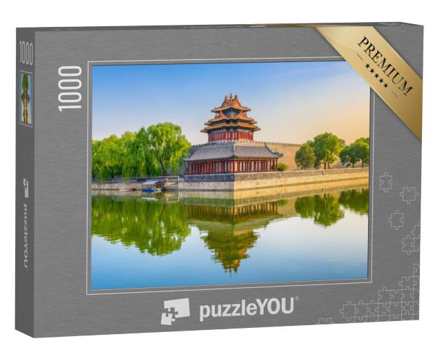 Puzzel 1000 stukjes „Buitenste gracht van de Verboden Stad, Beijing“