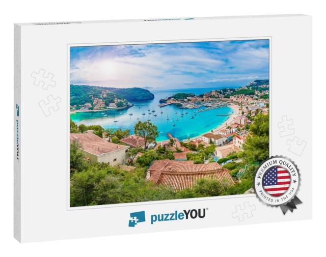 Panoramic View of Porte De Soller, Palma Mallorca, Spain... Jigsaw Puzzle