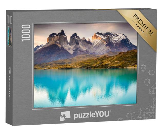 Puzzel 1000 stukjes „Torres del Paine, Patagonië, Chili“