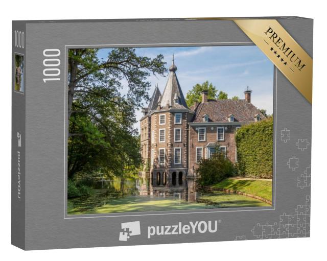 Puzzel 1000 stukjes „Kasteel Nijenhuis, middeleeuws Nederlands kasteel in Overijssel.“