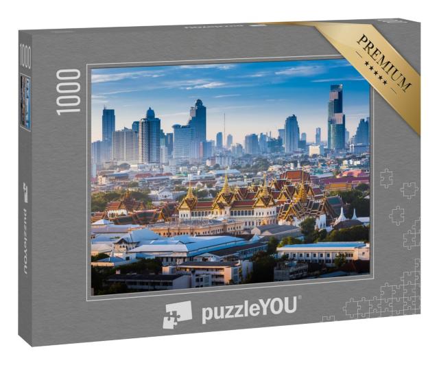 Puzzle 1000 Teile „Der goldene Grand Palace von Bangkok“