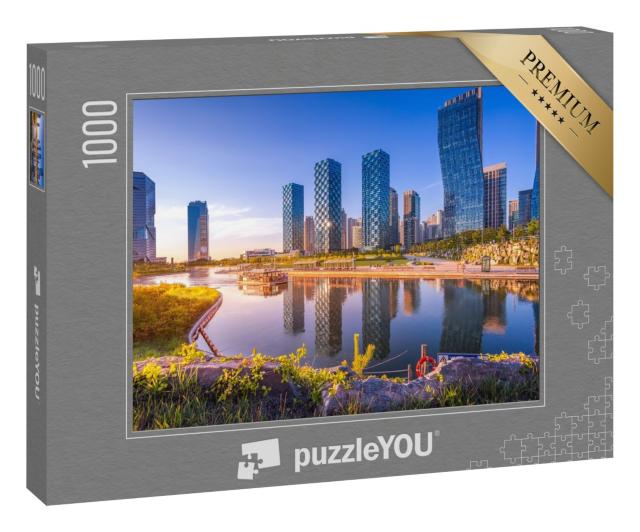 Puzzle „Central Park in Songdo City, Seoul“