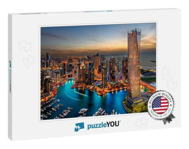 The Beauty of Marina Just from the Top... Jigsaw Puzzle