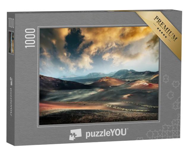 Puzzel 1000 stukjes „Nationaal Park Timanfaya op Lanzarote, Canarische Eilanden“