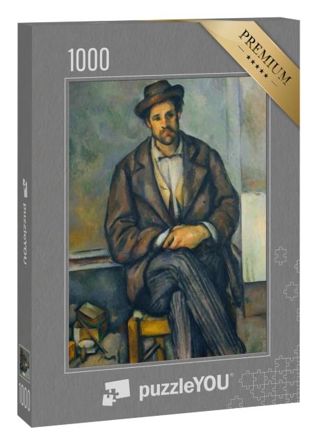 Puzzle 1000 Teile „Paul Cézanne - Sitzender Bauer“