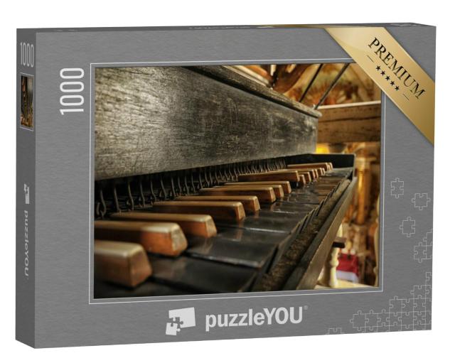 Puzzel 1000 stukjes „Klavier van een historisch orgel“