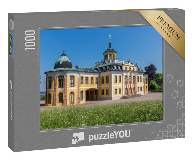 Puzzle 1000 Teile „Das barocke Schloss Belvedere in Weimar, Thüringen“