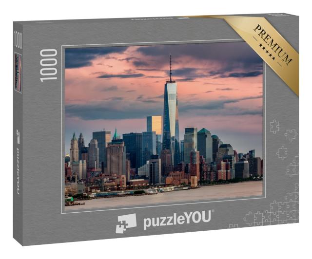 Puzzle 1000 Teile „One World Trade Center in New York City, USA“