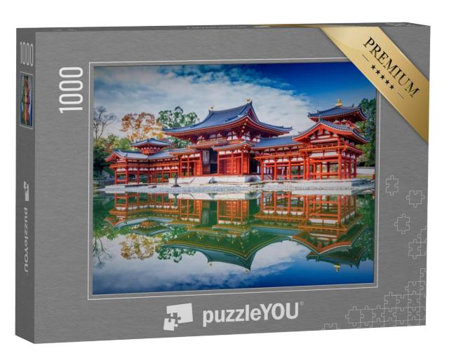 Puzzel 1000 stukjes „UNESCO Werelderfgoed: Byodo Tempel in Kyoto, Japan“