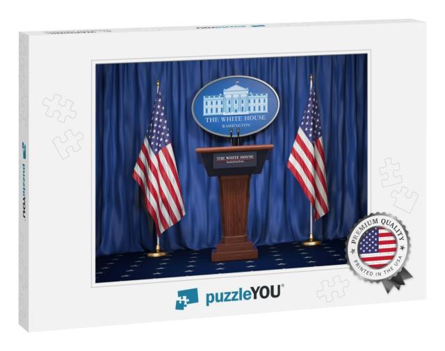 Briefing of President of Us United States in White House... Jigsaw Puzzle