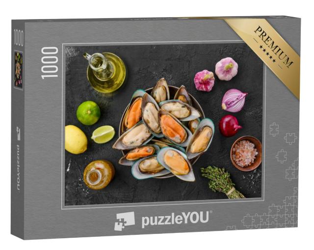 Puzzel 1000 stukjes „Mosselen“