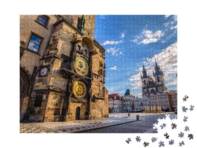 Puzzle 1000 Teile „Prag Altstädter Ring Tschechische Republik“