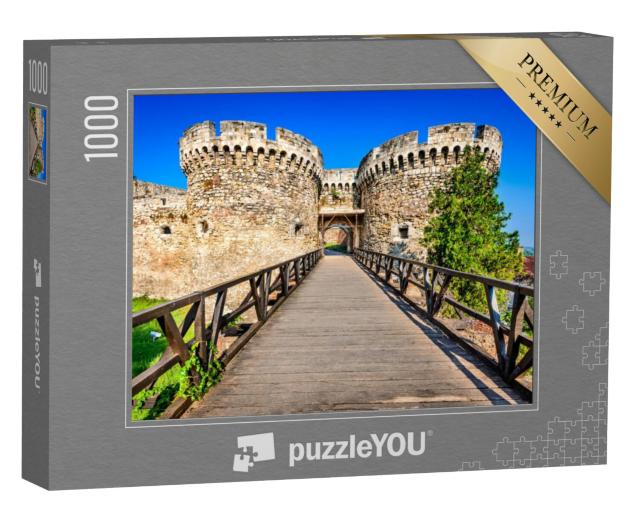 Puzzel 1000 stukjes „Ingang tot het fort Kalemegdan in Belgrado, Servië“