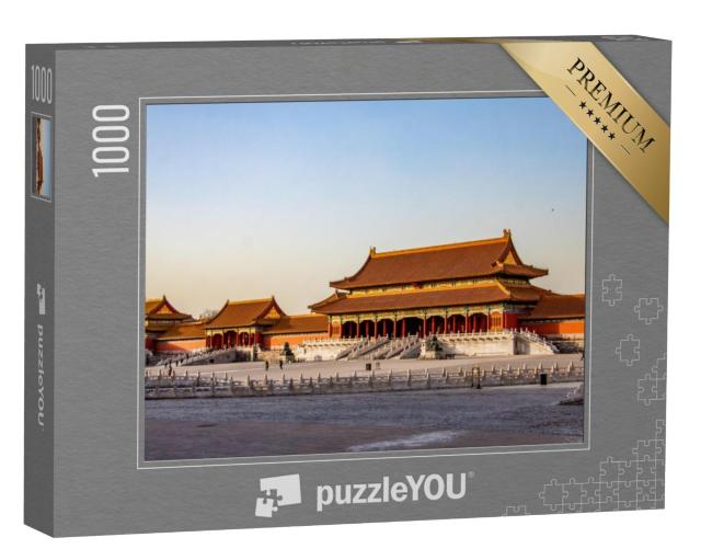 Puzzel 1000 stukjes „De Verboden Stad, het oude paleis in Beijing“