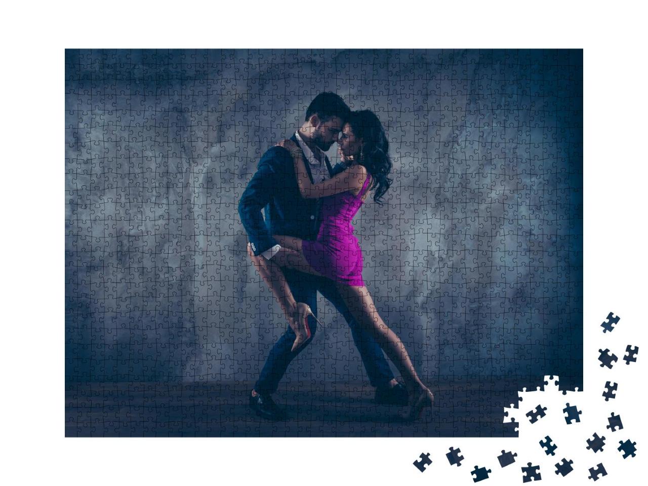 Puzzle 1000 Teile „Feuriger Tango, modern interpretiert“