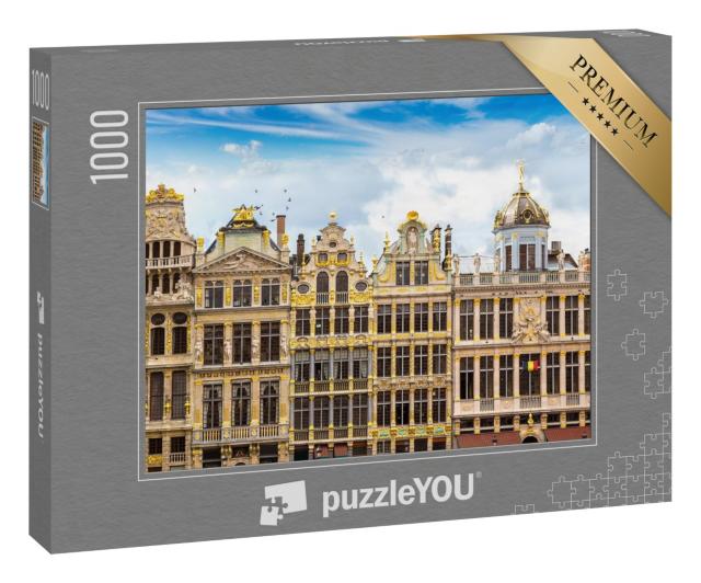 Puzzle 1000 Teile „Gebäude am Grand Place in Brüssel, Belgien“