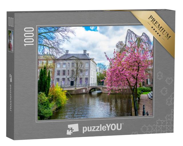 Puzzel 1000 stukjes „Lente in Amersfoort“