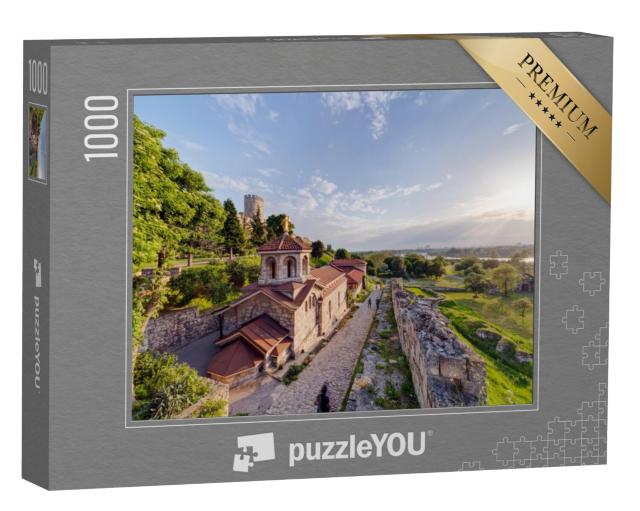 Puzzel 1000 stukjes „Belgrado Vesting en Kalemegdan Park, Belgrado, Servië“