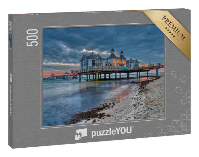 Puzzle 500 Teile „Die Seebrücke von Sellin auf der Insel Rügen“