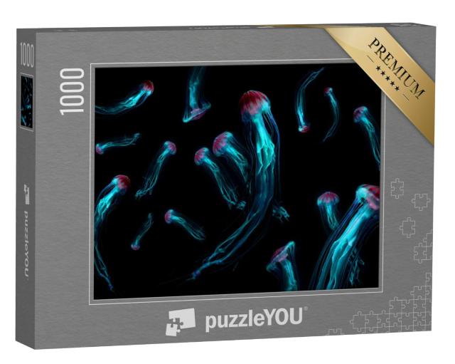 Puzzel 1000 stukjes „Japanse zeenetel, een prachtige, giftige kwal“