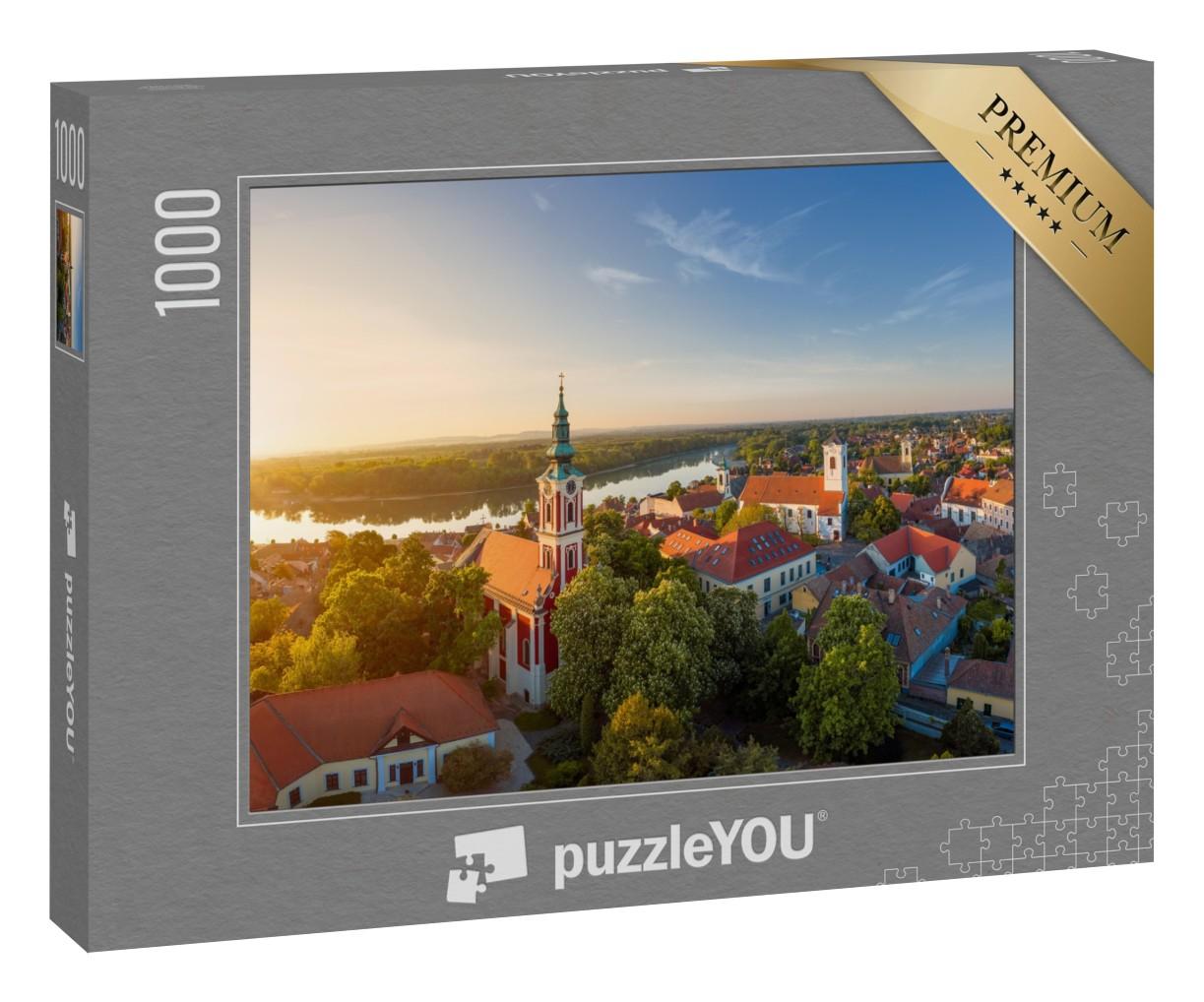 Puzzle 1000 Teile „Stadt Szentendre an der Donau“