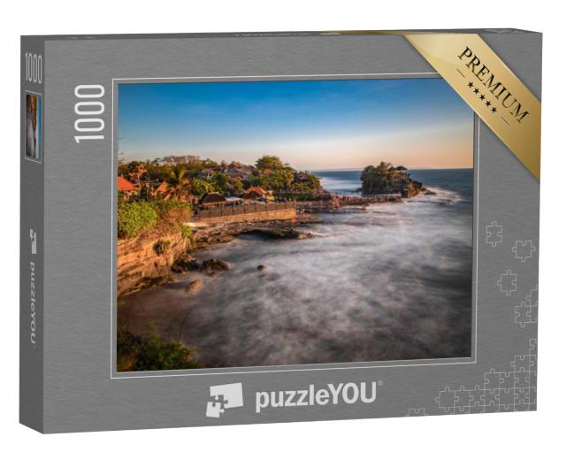 Puzzel 1000 stukjes „Tanah Lot, rotsformatie bij het Indonesische eiland Bali“