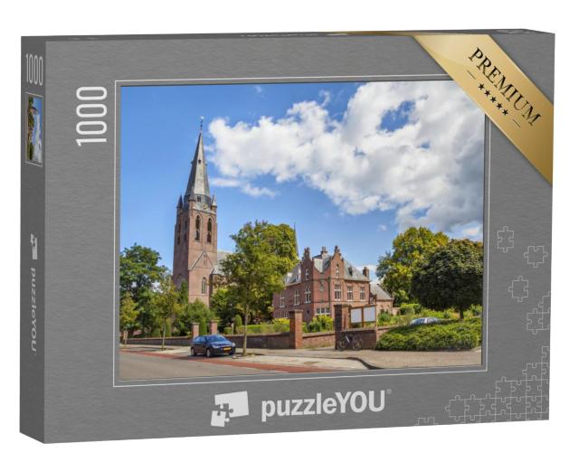 Puzzel 1000 stukjes „Sint-Lambertuskerk in Eindhoven, Nederland“