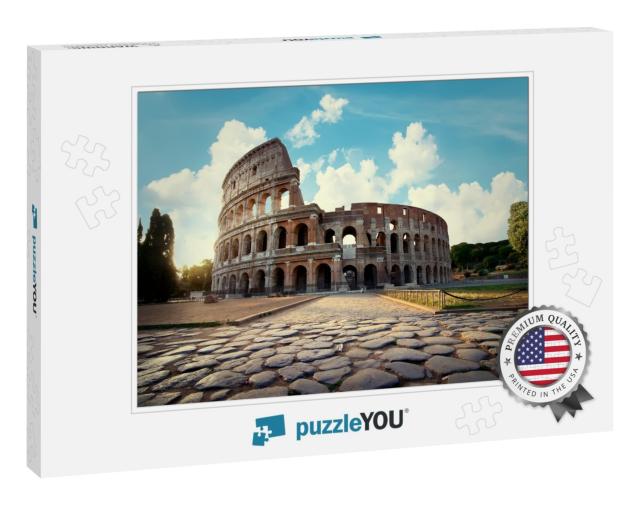 Ancient Colosseum in Rome in the Afternoon... Jigsaw Puzzle