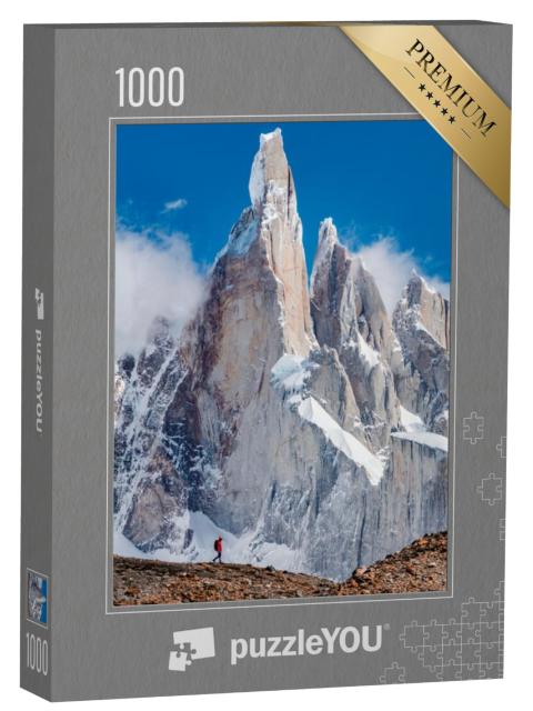 Puzzel 1000 stukjes „Cerro Torre, de berg van Patagonië“