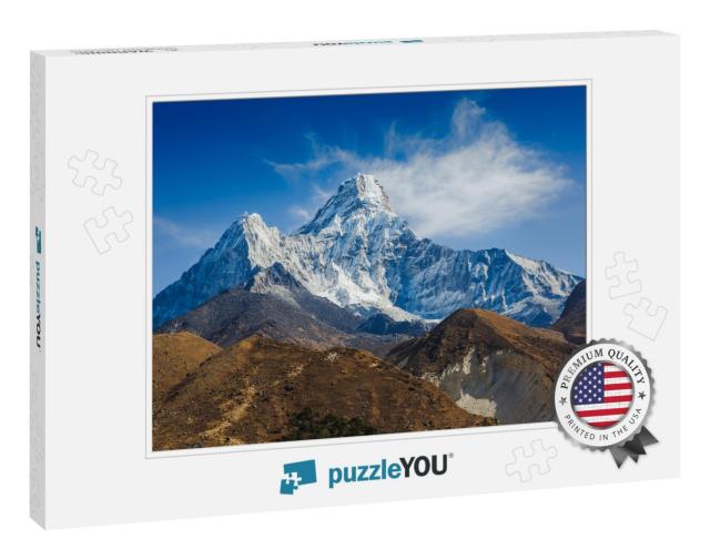 Mt. Ama Dablam in the Everest Region of the Himalayas, Ne... Jigsaw Puzzle