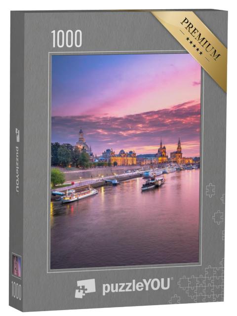 Puzzel 1000 stukjes „Dresden, Duitsland“