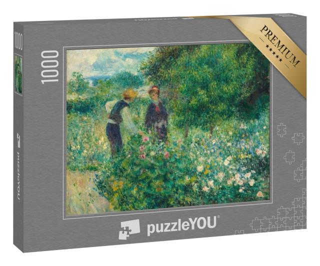 Puzzle 1000 Teile „Auguste Renoir - Blumen pflücken“