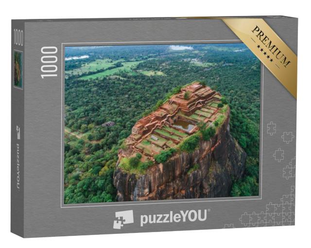 Puzzel 1000 stukjes „Sigiriya de Leeuwenrots, rotsfort in Sri Lanka“