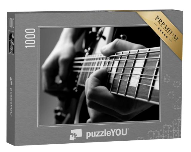 Puzzel 1000 stukjes „Gitaar spelen“