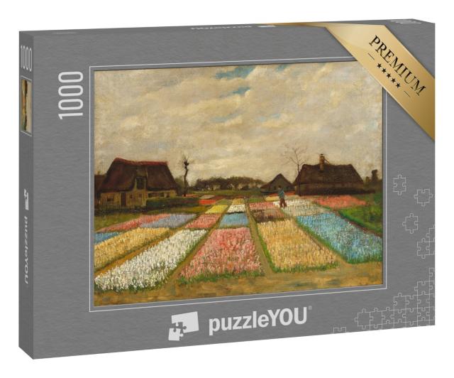 Puzzle 1000 Teile „Vincent van Gogh - Blumenbeete in Holland“
