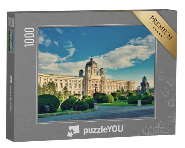 Puzzel 1000 stukjes „Maria-Theresien-Platz in Wenen“