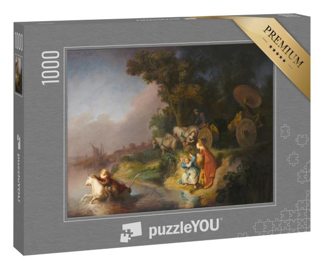 Puzzle 1000 Teile „Rembrandt - Die Entführung der Europa“