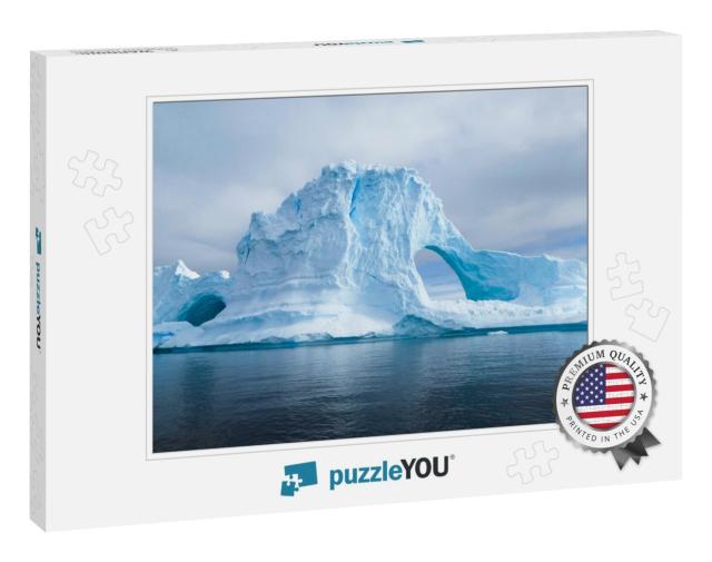 Glaciers & the Icebergs of Antarctica from the Very South... Jigsaw Puzzle