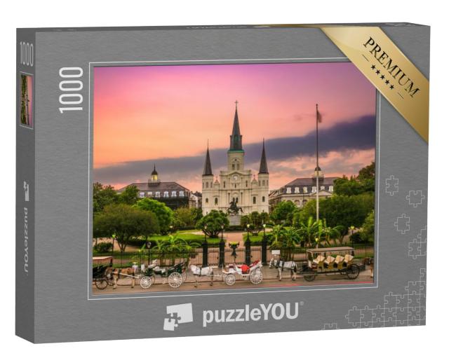 Puzzel 1000 stukjes „Jackson Square, New Orleans, Louisiana“