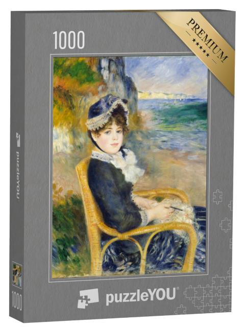 Puzzel 1000 stukjes „Auguste Renoir - Aan de kust“