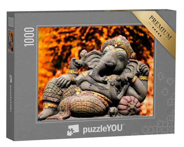 Puzzel 1000 stukjes „Ganesha is de god van het succes in het hindoeïsme en boeddhisme.“