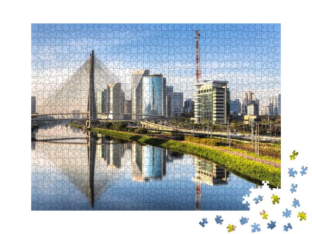 Puzzle 1000 Teile „Sao Paulo, Brasilien, Lateinamerika“