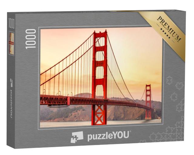 Puzzel 1000 stukjes „Golden Gate Bridge in San Francisco, Californië, VS“