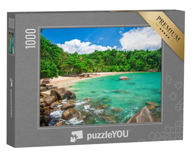 Puzzel 1000 stukjes „Prachtig zandstrand, Khao Lak, Thailand“