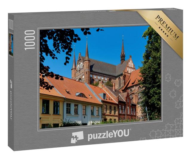 Puzzle 1000 Teile „Welterbe: Altstadt von Wismar“