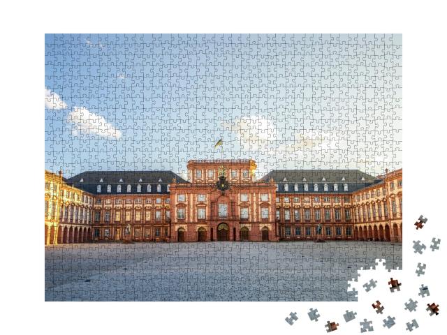 Puzzle 1000 Teile „Universität Mannheim“